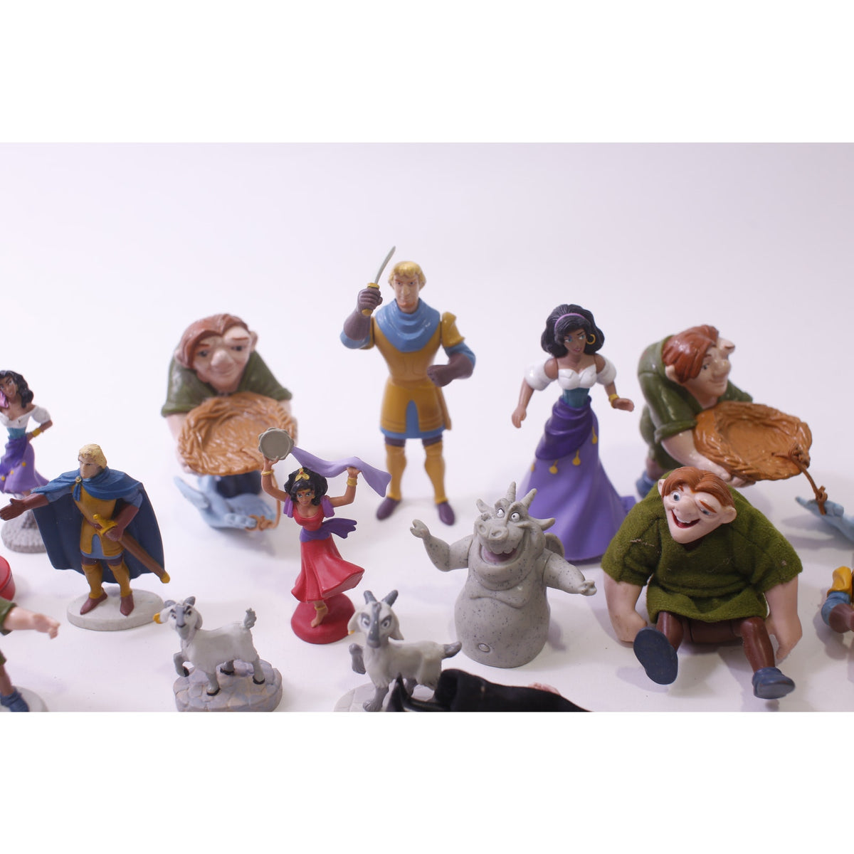 Disney, The Hunchback of Notre Dame, Small, PVC Figure, Lot, Vintage, Movie, Toy, ~ 251222-WH 871