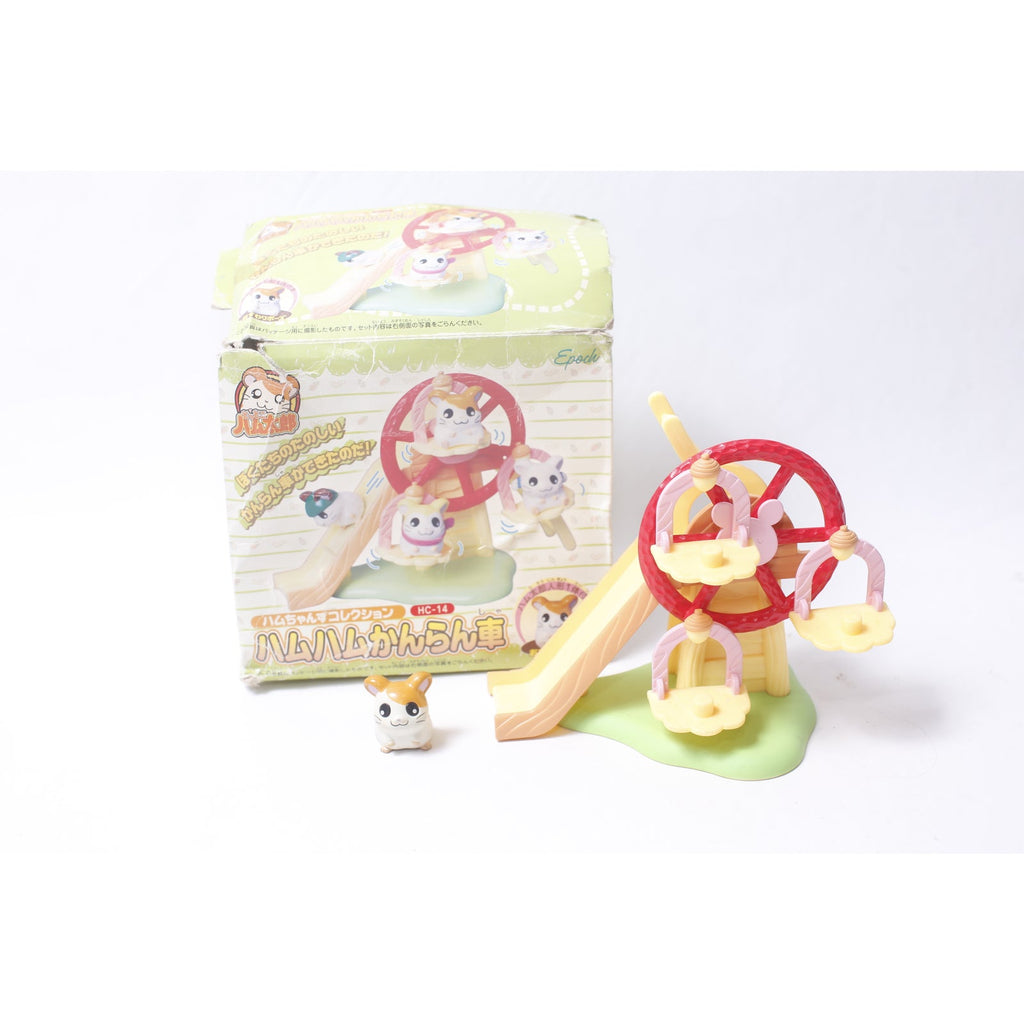 2000 Epoch Japan Hamtaro Ham Ham Ferris Wheel Playset ~ 260921-WH 1183