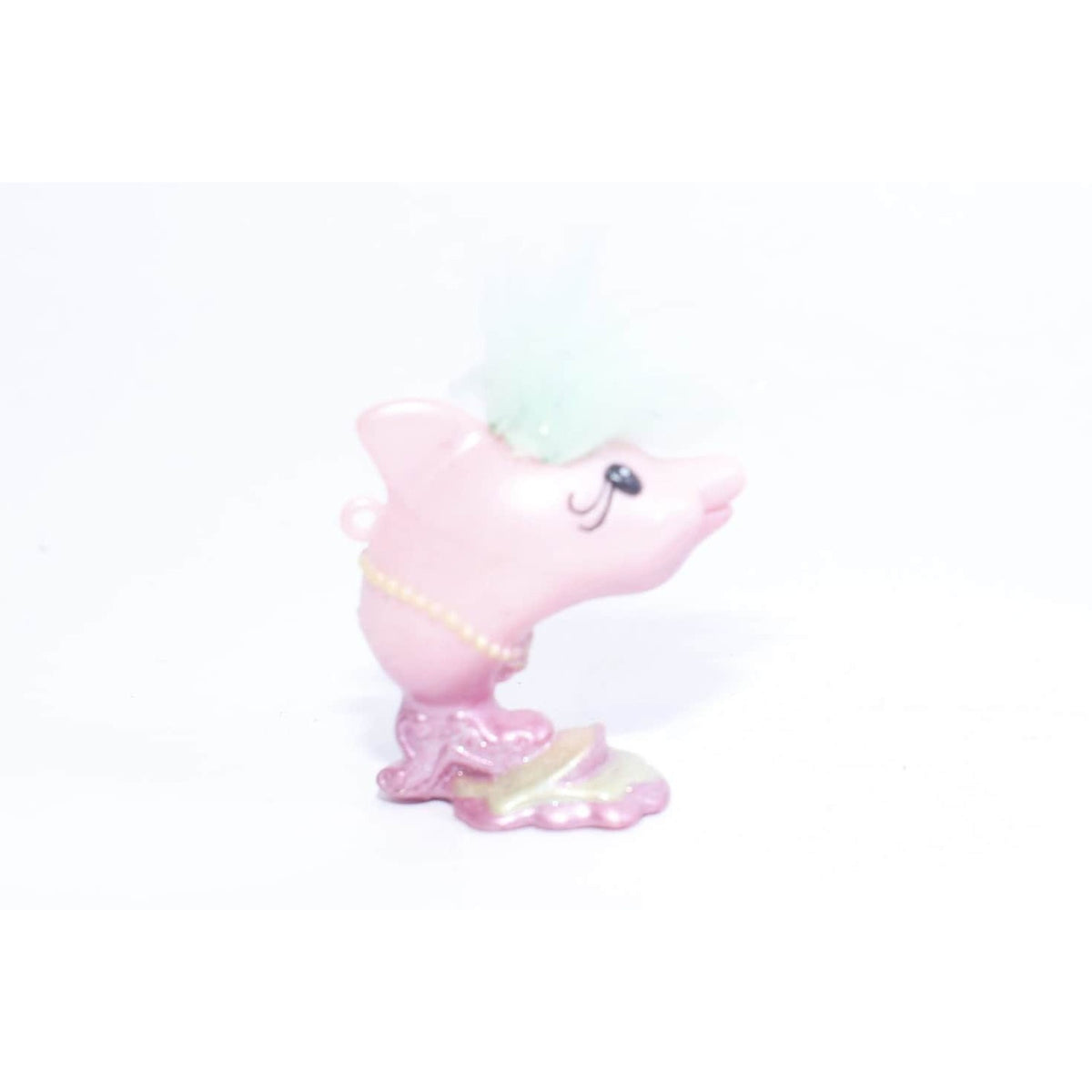 2005 Barbie in a Mermaid Fairytopia, Zuma, Pink, Dolphin, PVC Figure, Funny, Cartoon Character, Adventure, Collectible ~ WH-010 177
