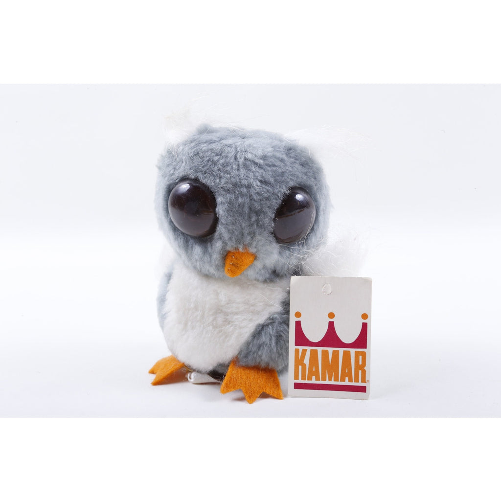 Baby Owl, Kamar Production Sample Moonbeam, 2047, Adorable, Soft, Plush, Doll, Stuffed Animal, Vintage, ~ 20-19-654