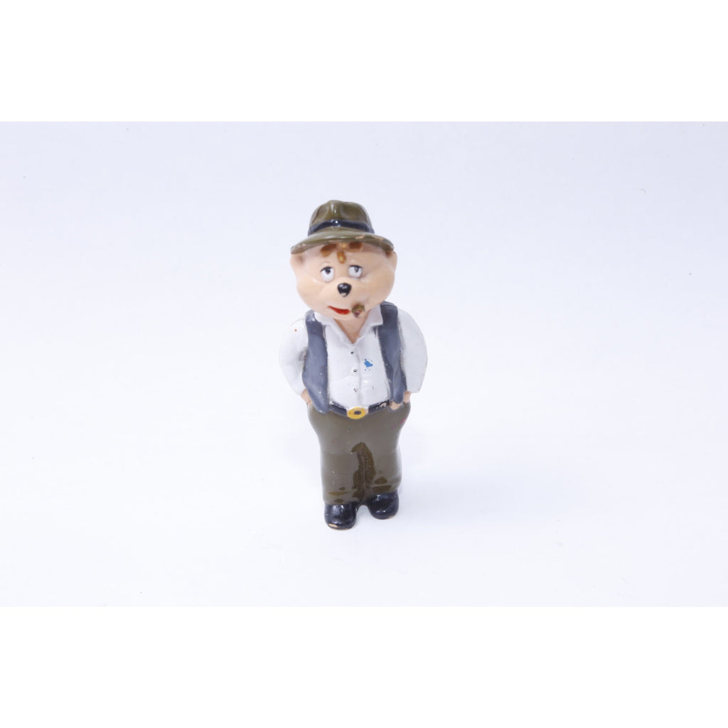 Alvin and The Chipmunks, Uncle, Toy, PVC Figure, Hat, Cigar, Hands in Pockets, Cartoon Character, Collection, Vintage, ~ 20-01-109