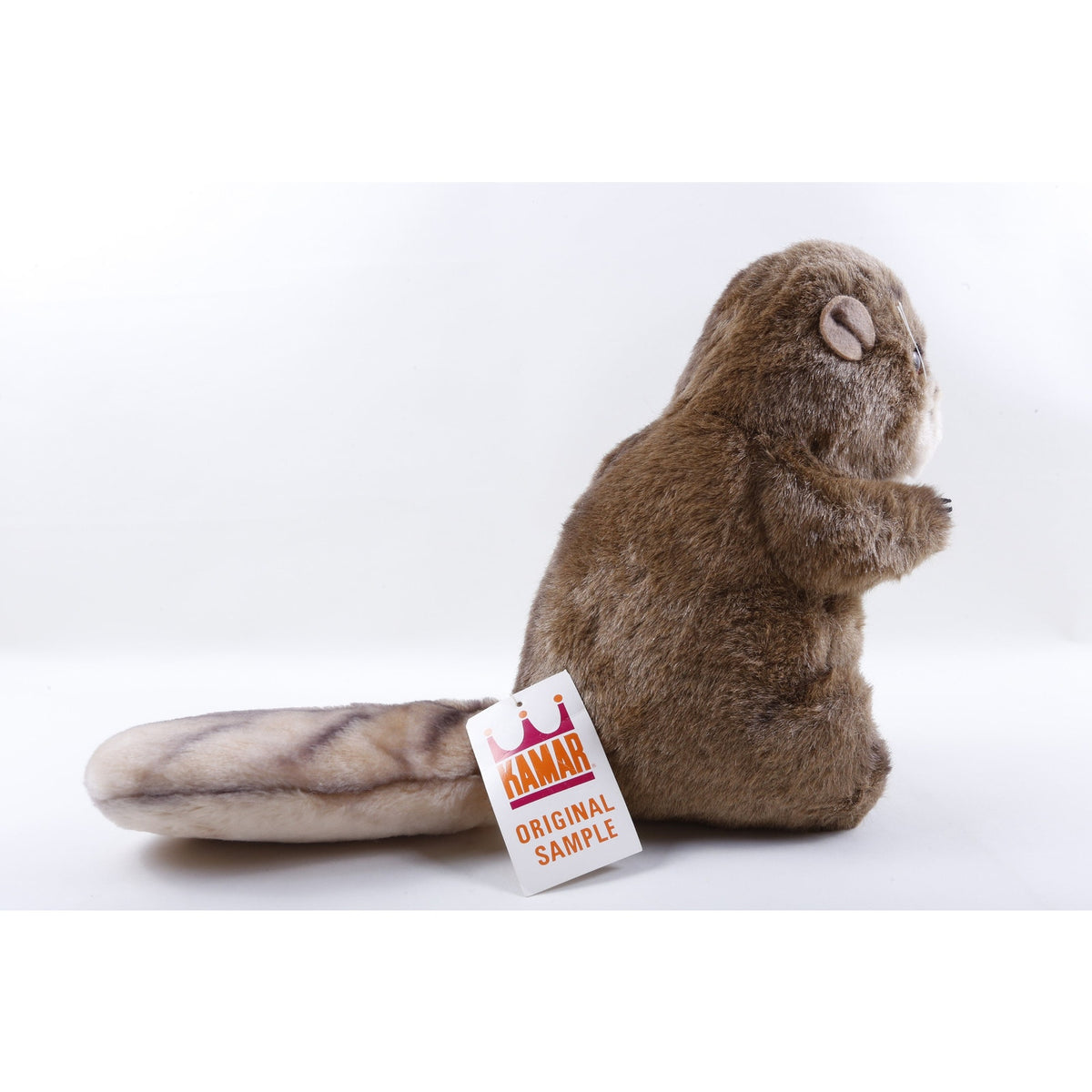 Kamar, Rare, Beaver, 1987, 5490, Soft, Plush, Doll, Toy, Stuffed Animal, Vintage, ~ 624