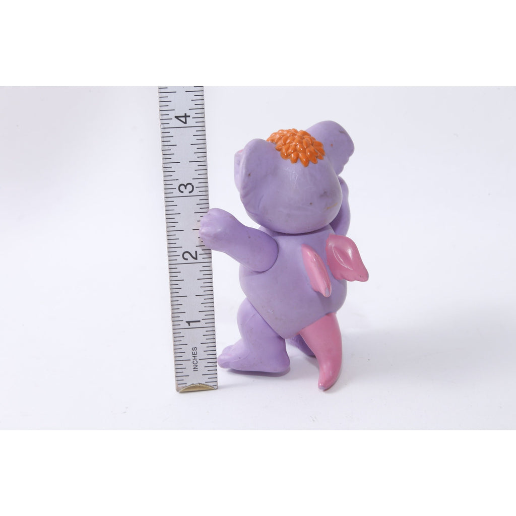 Disney, Wuzzles, Eleroo, Elephant, Purple, Wings, PVC Figure, Miniature, 3.5", Toy, Collectible, Vintage, ~20-01-467