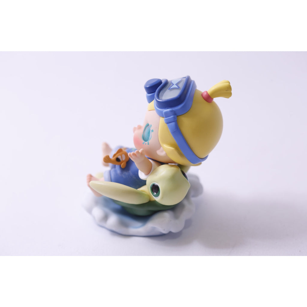 Pop Mart, Molly When I Was Three, Writing Sea Turtle, Kennyswork, Blind Box PVC Figure, Vintage, Toy, Collectible, , 250605-WH 214