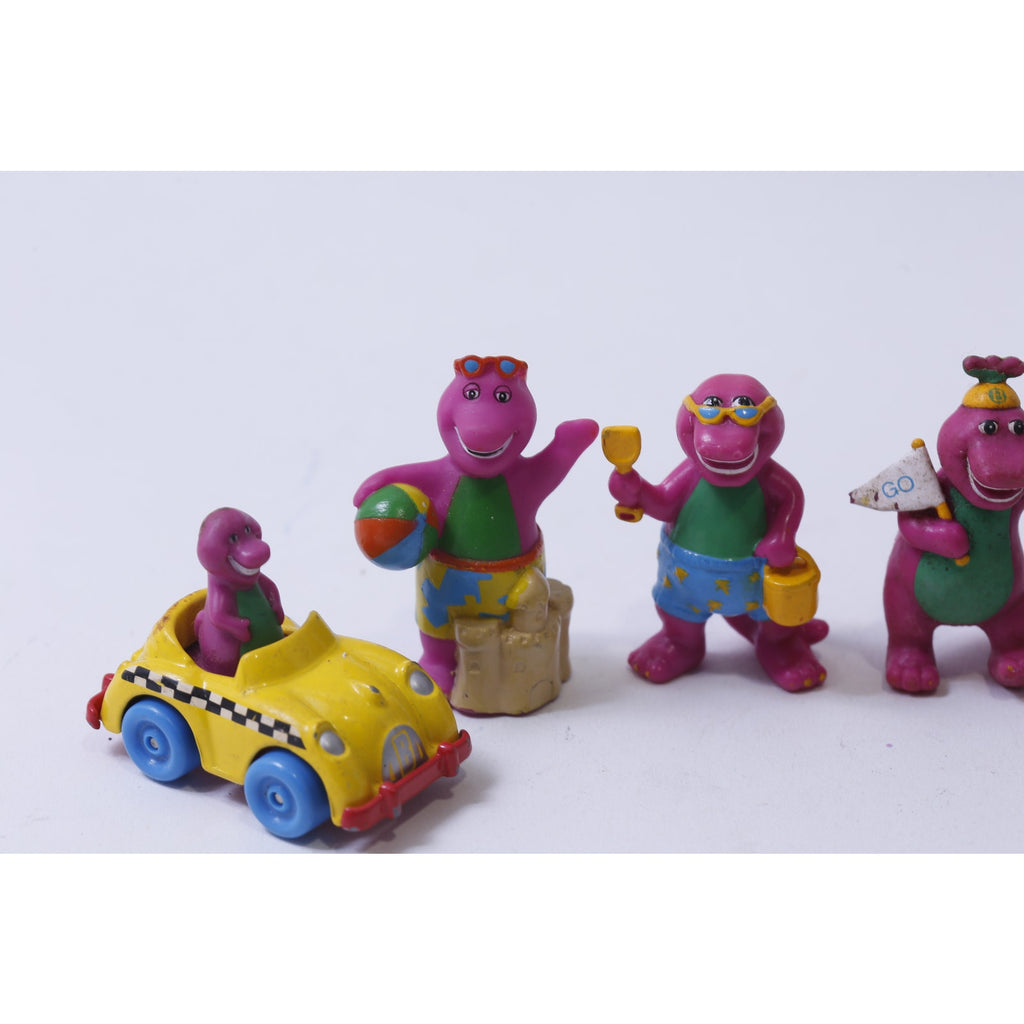 Lions Group, Barney The Dinosaur, 1993, PVC Lot, Toys Small, PVC Figure, Lot, Vintage, Toy, Collectible, , 250212-WH 142