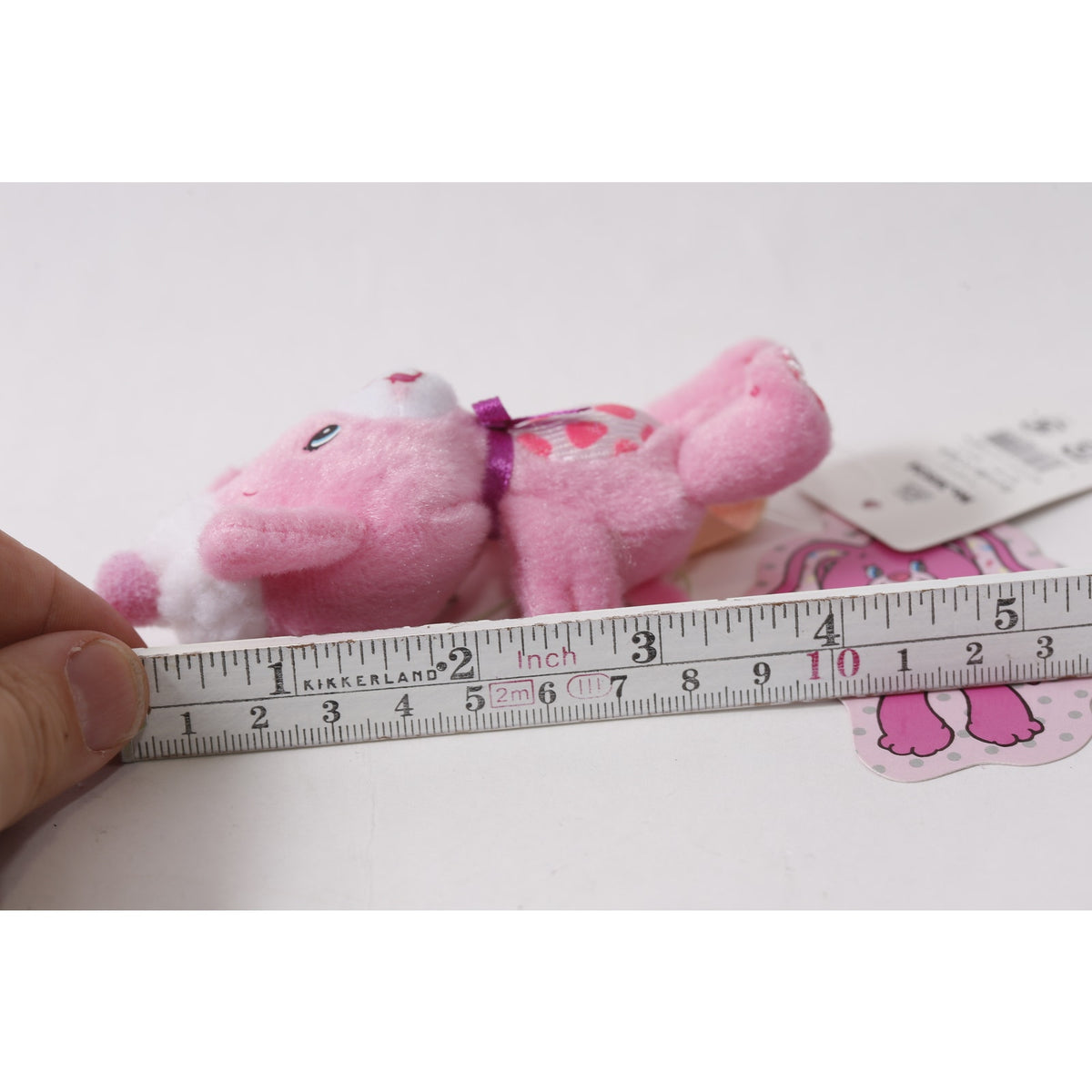 Hallmark Japan Yum Yums Pink Bear Plush Keychain Collectible ~ 260710-WH 1395