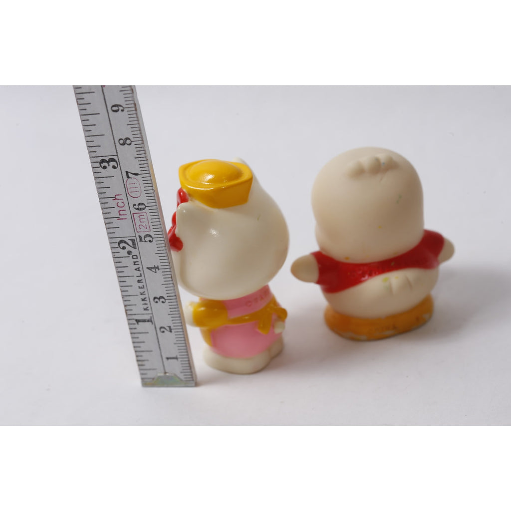 2000s Sanrio Hello Kitty and Ahiru no Pekkle Figurine Lot ~ 260826-WH 1199