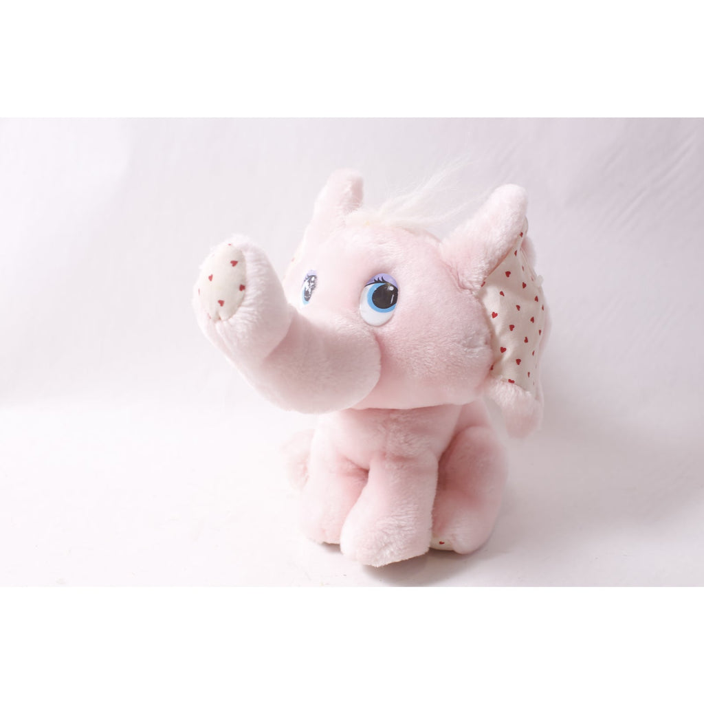 1980s Commonwealth of Pensylvania Pink Elephant Plush Polka Dot Ears ~ 260423-WH 1095