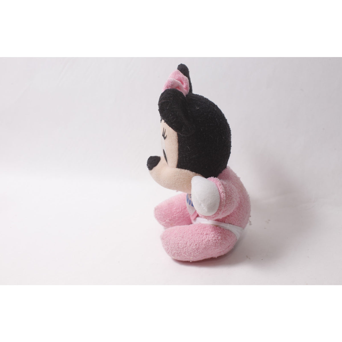 Disney Baby Minnie Mouse Rattle Small Plush, 260821-WH 1328