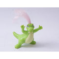 Meritus, Darlin' Dinos, Plain Lil' Dinos, Dinosaur, PVC, 2 1/2", Figure, Green Body, Pink Hair, Vintage, Collectible, ~ 20-01-1100