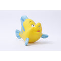 Tyco Disney, The Little Mermaid, Flounder, 2", PVC, Figure, Yellow Blue, Fish, Cartoon Character, Toy, Vintage, Collectible, ~ 20-01-689