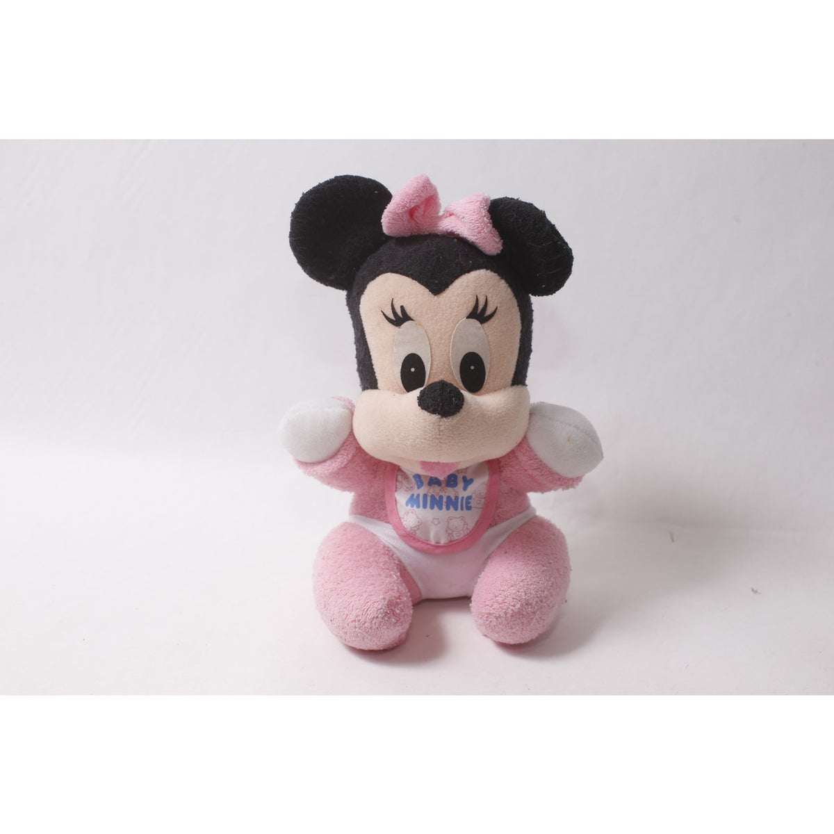 Disney Baby Minnie Mouse Rattle Small Plush, 260821-WH 1328