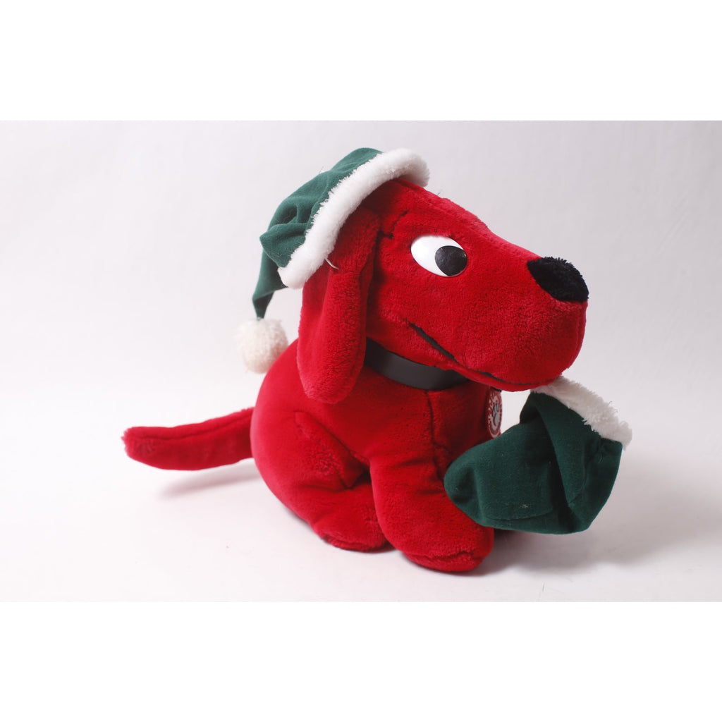Clifford The Big Red Dog Christmas Plush by Dakin 1992 Vintage ~ 260212-WH 966