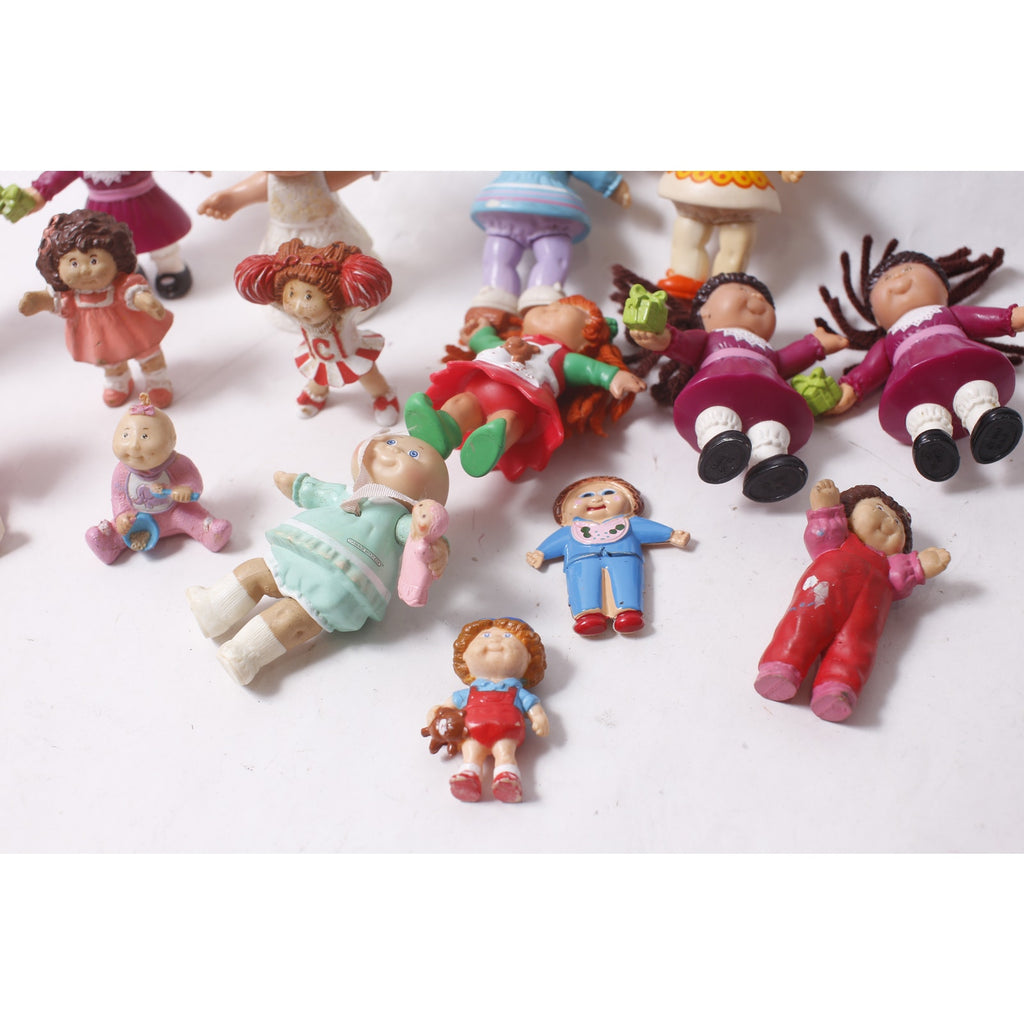 80s 90s Cabbage Patch Kids Vintage PVC Mini Figure Lot Collectible Toy ~ 260608-WH 1096