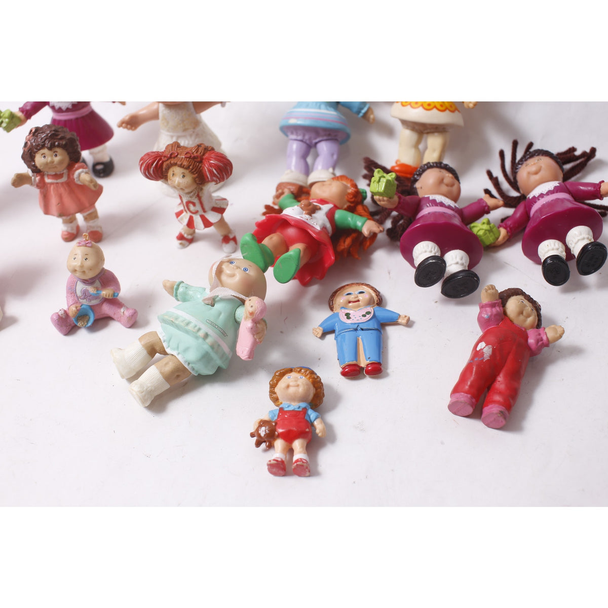 80s 90s Cabbage Patch Kids Vintage PVC Mini Figure Lot Collectible Toy ~ 260608-WH 1096