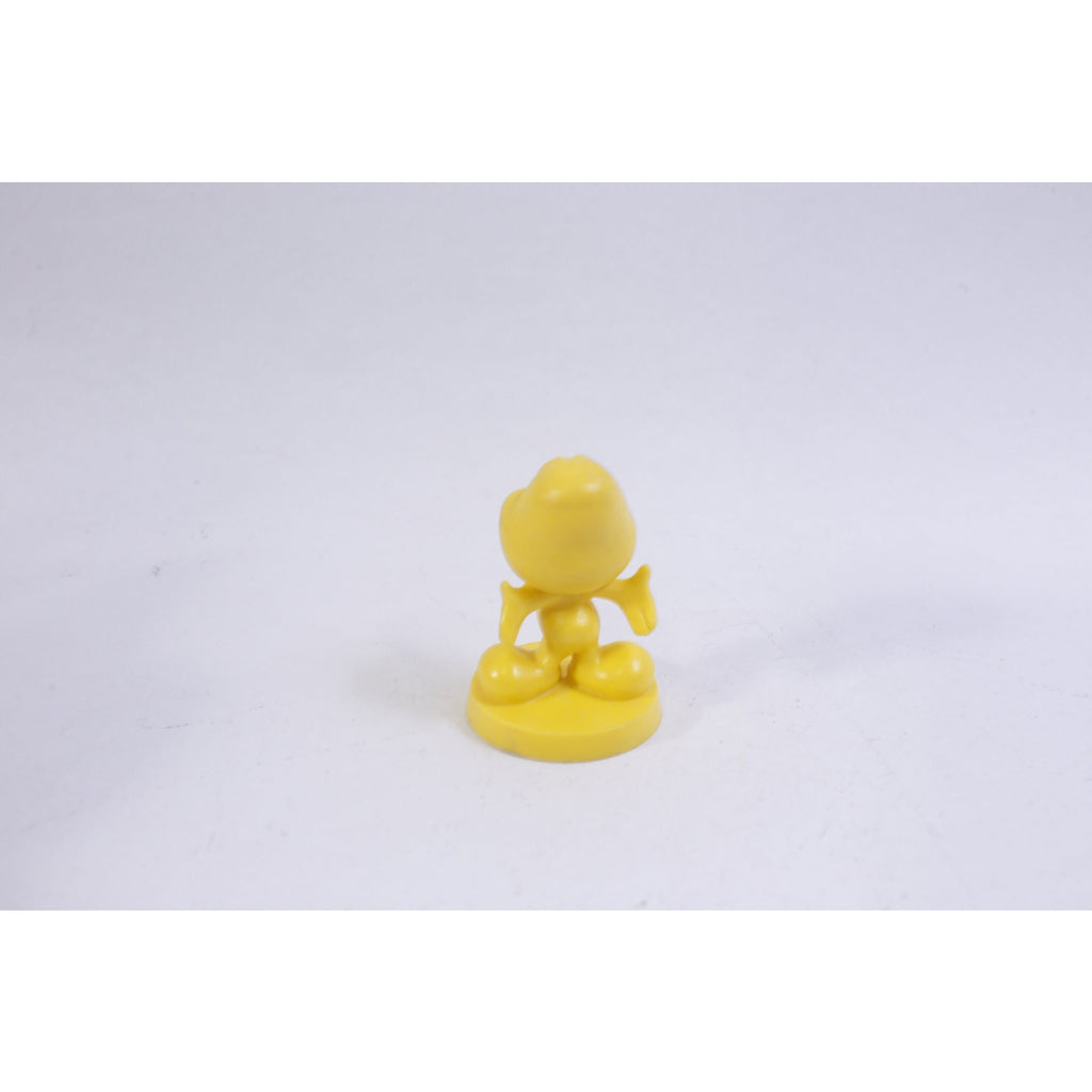 Happy Moodie, Yellow, PVC Figure, Cute, Old Toy, 2 1/2", Vintage, Collectible, ~ 230202-14943 883