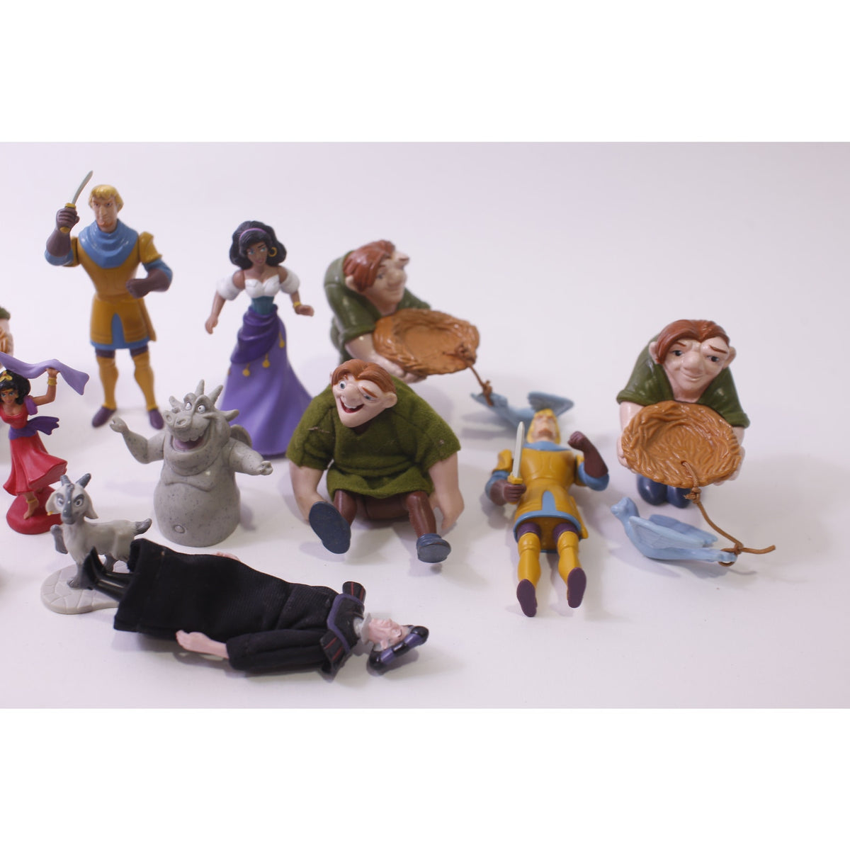 Disney, The Hunchback of Notre Dame, Small, PVC Figure, Lot, Vintage, Movie, Toy, ~ 251222-WH 871