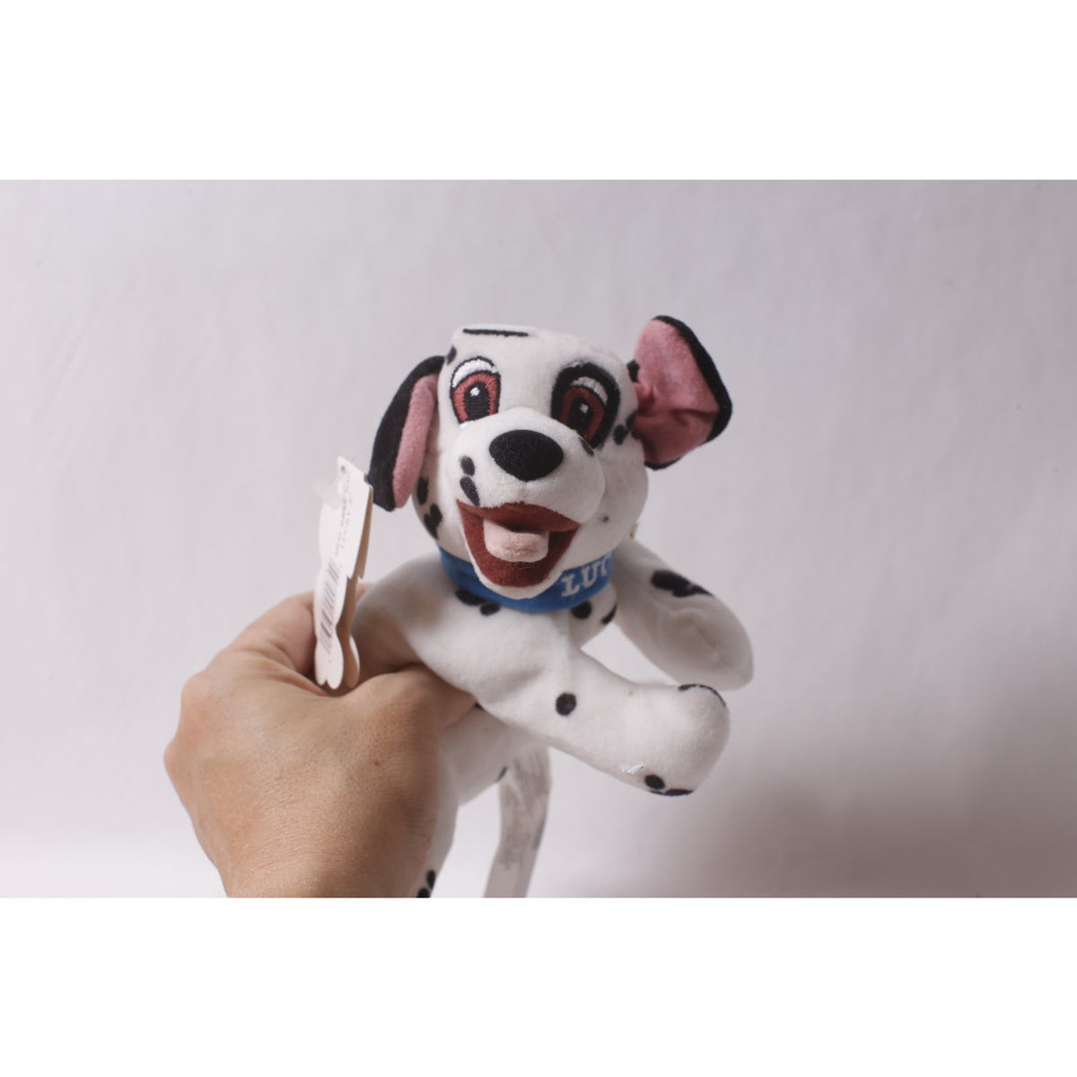 Disney Mouseketoys 101 Dalmatians Lucky Puppy Bean Bag Plush ~ 260812-WH 718