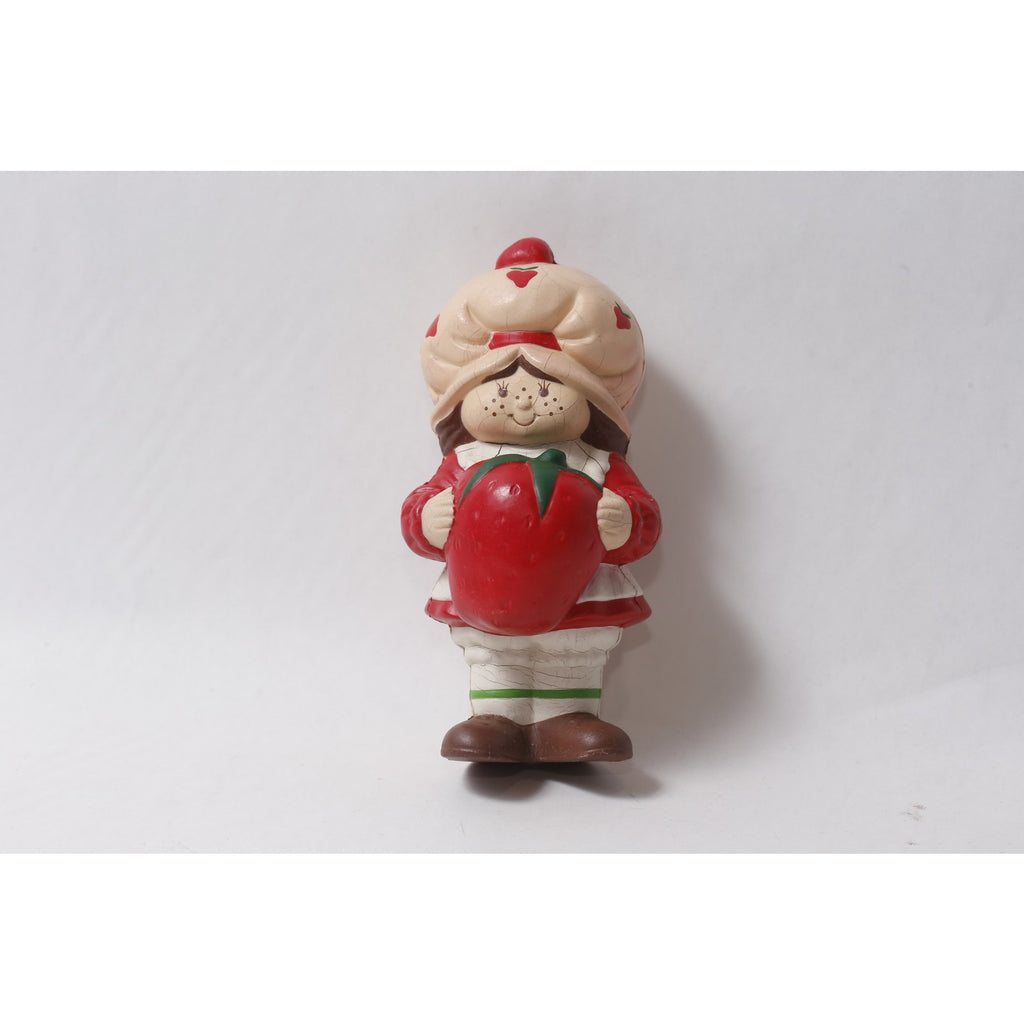 Rare Vintage Japanese Strawberry Shortcake Rubber Squishy Toy Figure ~ 260826-WH 1199