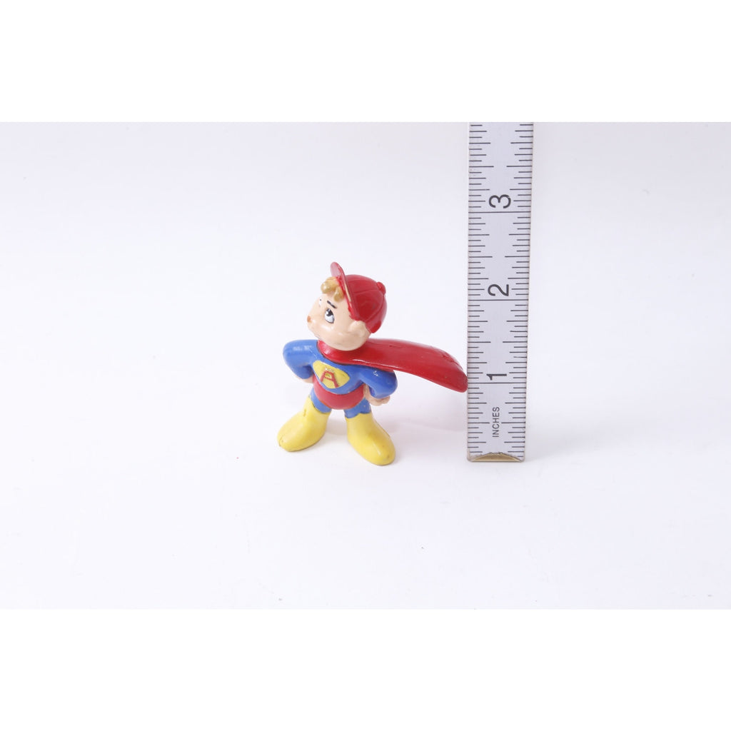 Chipmunks, Alvin, Superman, Superhero, PVC Figure, 2 1/2", Character, Toy, Collectible, Vintage, ~20-01-118