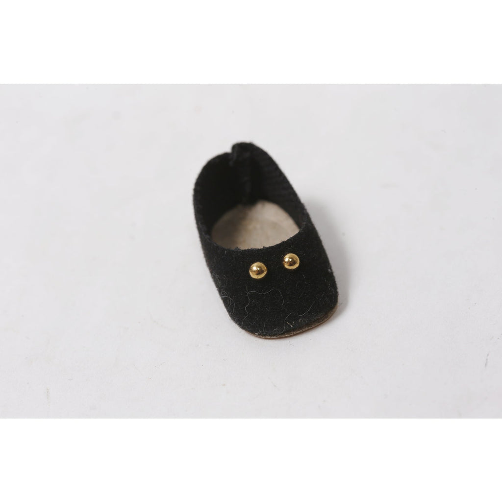 Madame Alexander Black Suede Doll Shoe ~ 260907-WH 592