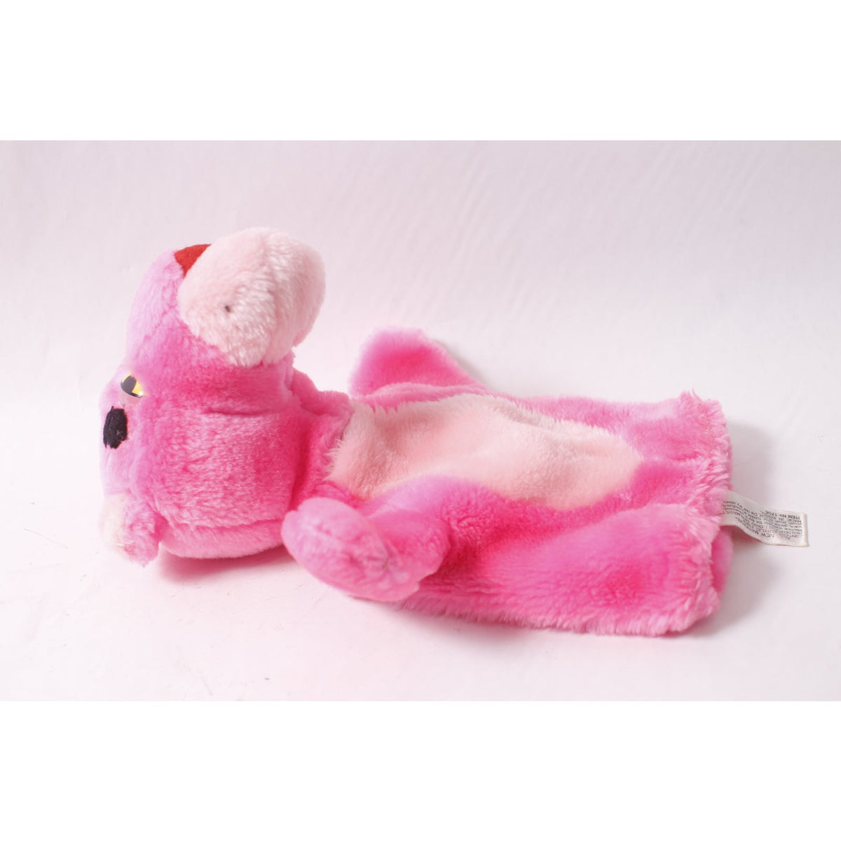 Pink Panther Plush Hand Puppet 9" Vintage Soft Toy ~ 260423-WH 1088