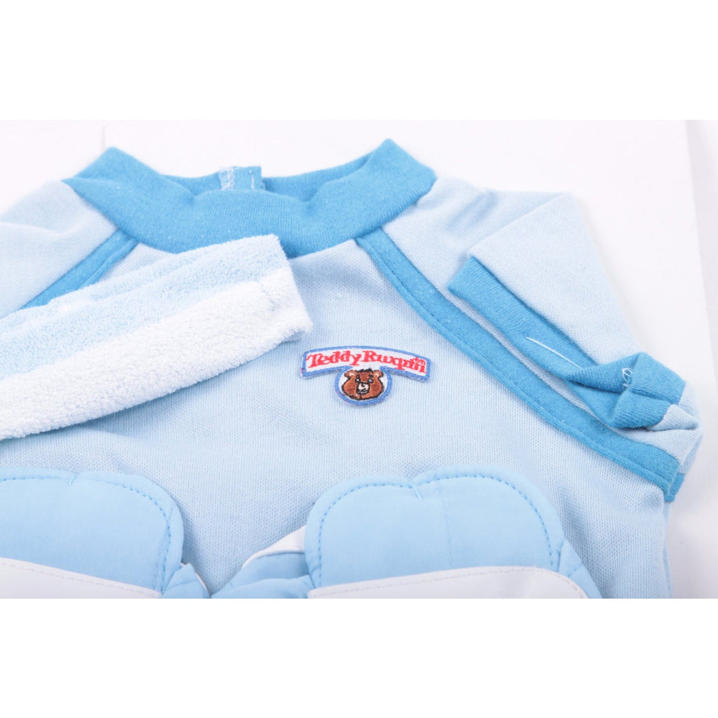 Teddy Ruxpin Clothing Outfit Blue Activewear Clothes Accessories Doll Bear Still On Card Blue Clothes ~ 895