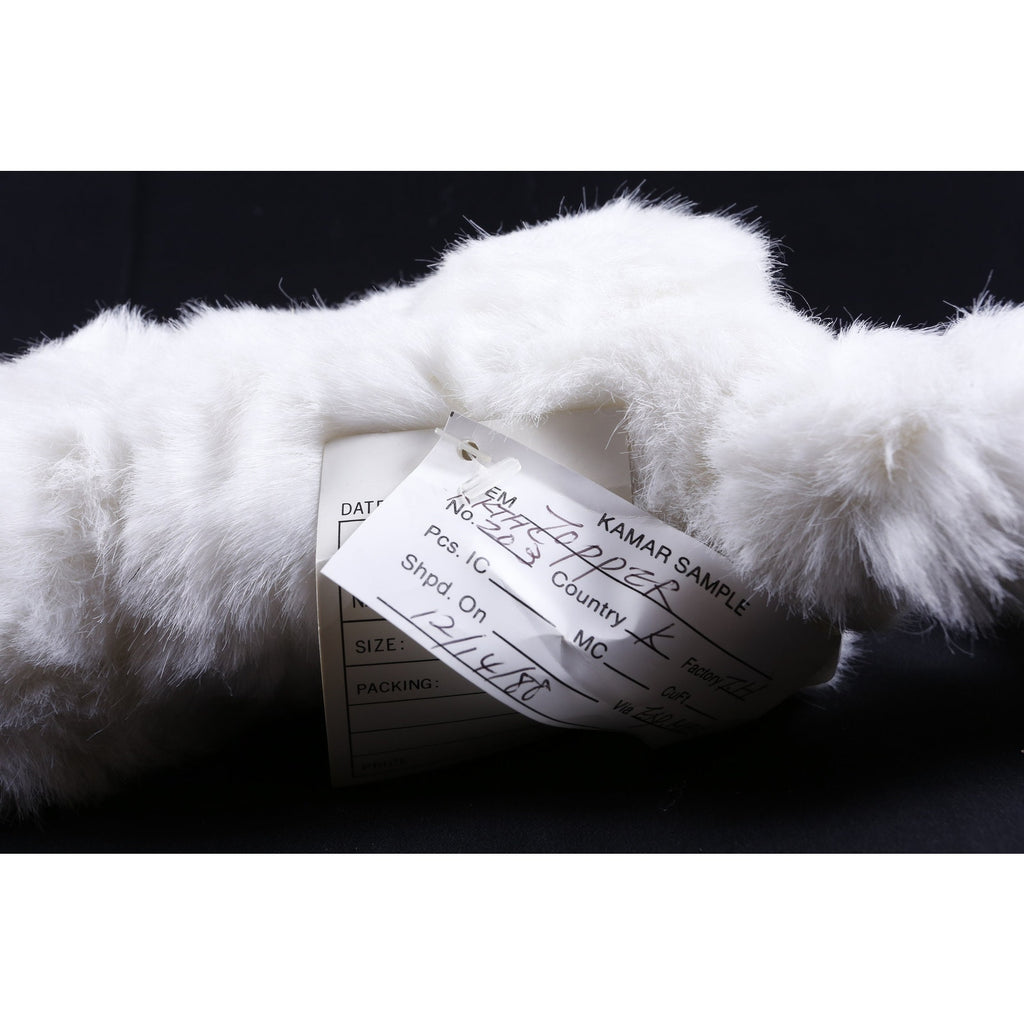 Kamar, Rare, Prototype, Sample, Topper White Monkey Brown Face, 1988, Soft, Plush ~ 153 277
