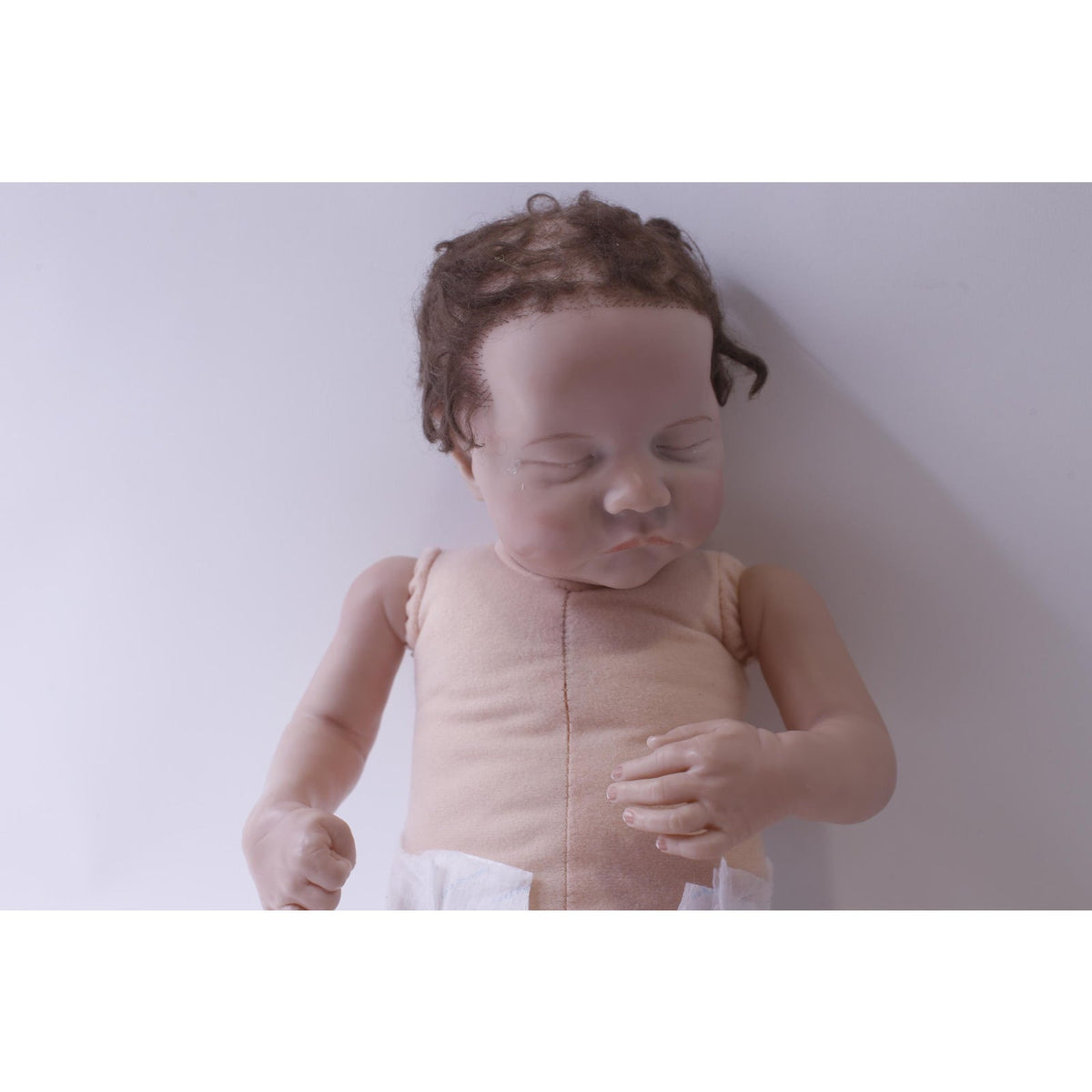 Reborn Baby Doll with Soft Body and Silicone Limbs and Head, Sleeping, Realistic, Life-like, Nursery, ~ 241105-WH M-05-08