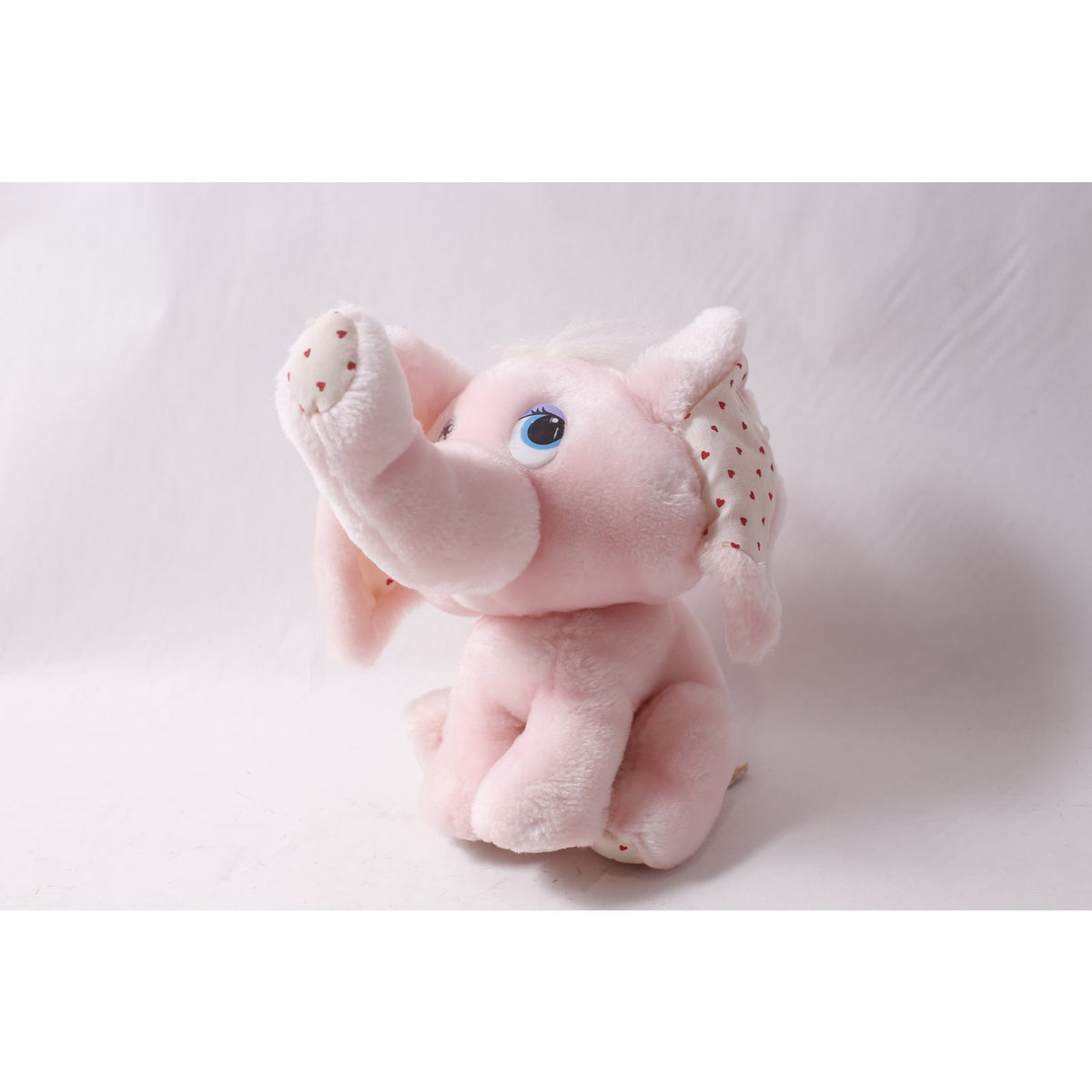 1980s Commonwealth of Pensylvania Pink Elephant Plush Polka Dot Ears ~ 260423-WH 1095