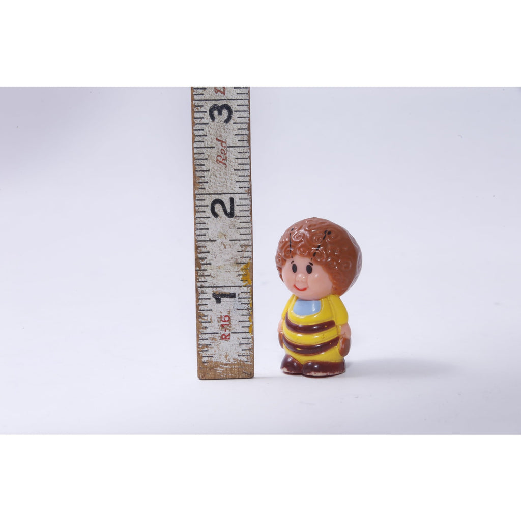 Kenner, Tree Tots, The Marvelous Beehive, Lily, Bee with brown hair, 1970s, PVC Figurine, Little, Tiny, Toy, Figure, Vintage, ~ M-15-02