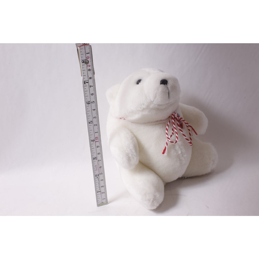 1990s Always Coca-Cola Plush Polar Bear Collectible Christmas Decor ~ 260325-WH 1038