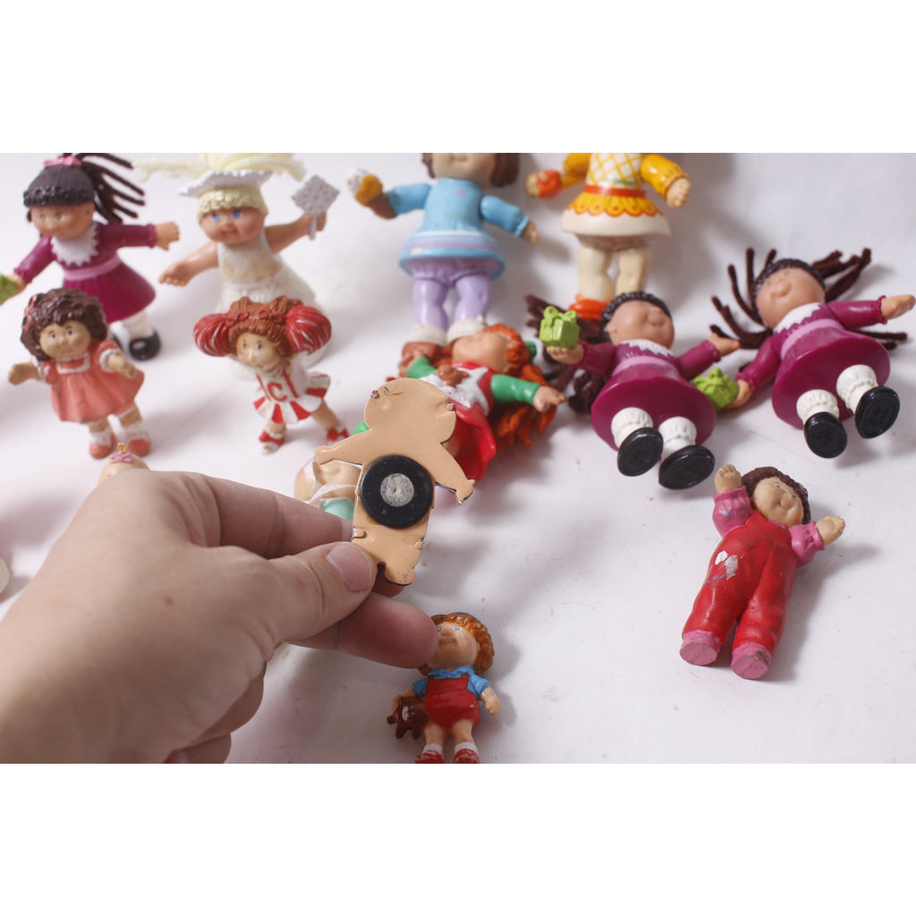 80s 90s Cabbage Patch Kids Vintage PVC Mini Figure Lot Collectible Toy ~ 260608-WH 1096