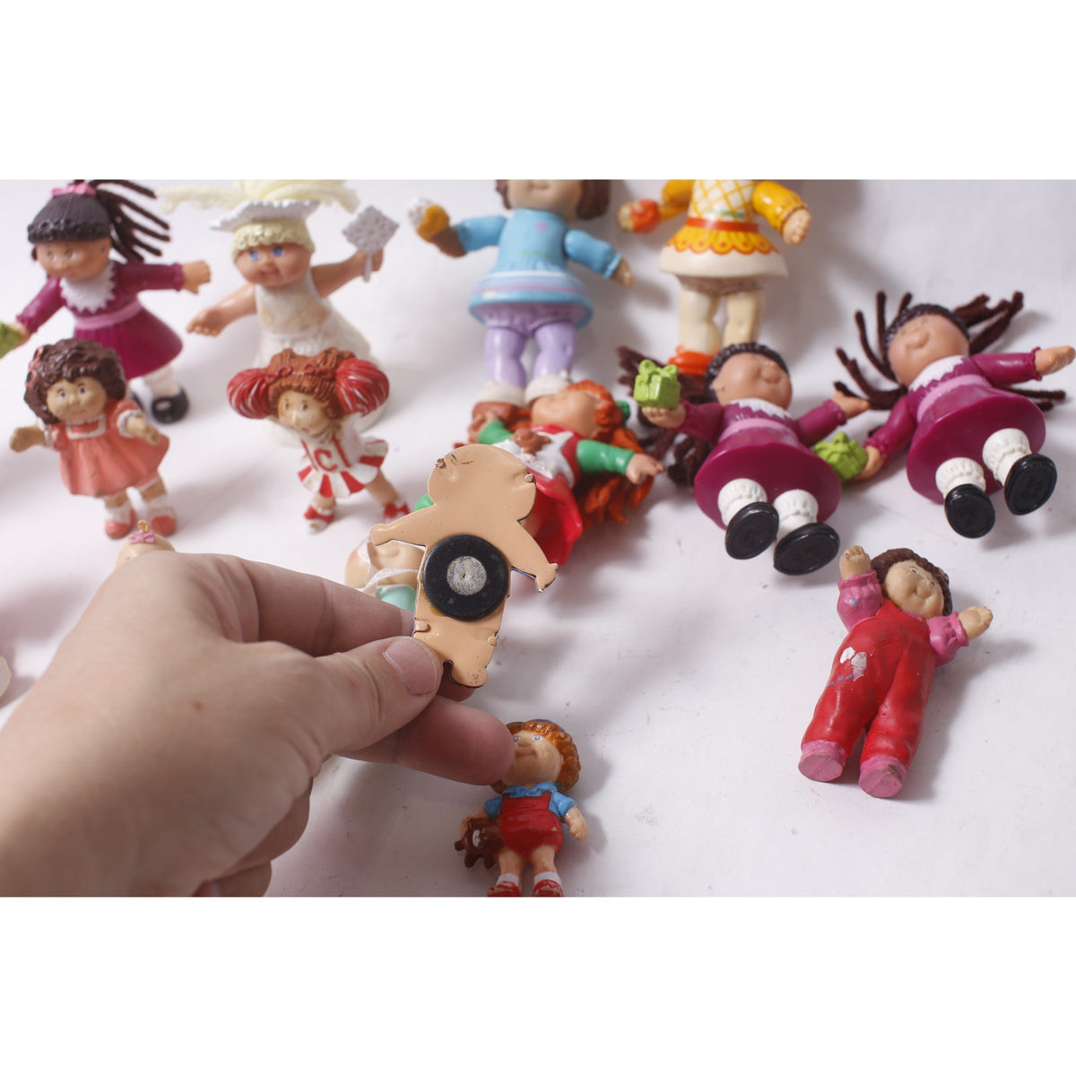 80s 90s Cabbage Patch Kids Vintage PVC Mini Figure Lot Collectible Toy ~ 260608-WH 1096