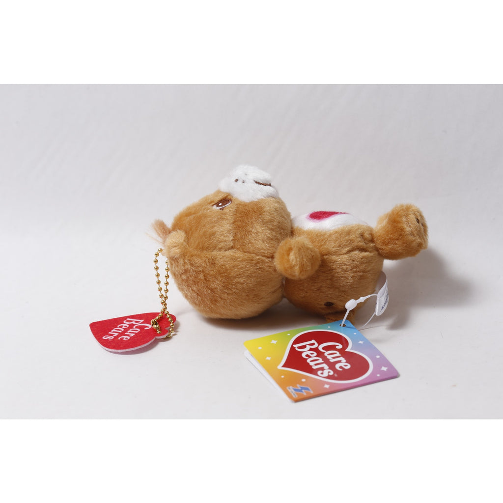 Japan Care Bears Tenderheart Bear Plush Keychain Charm w Tag ~ 260826-WH 1320