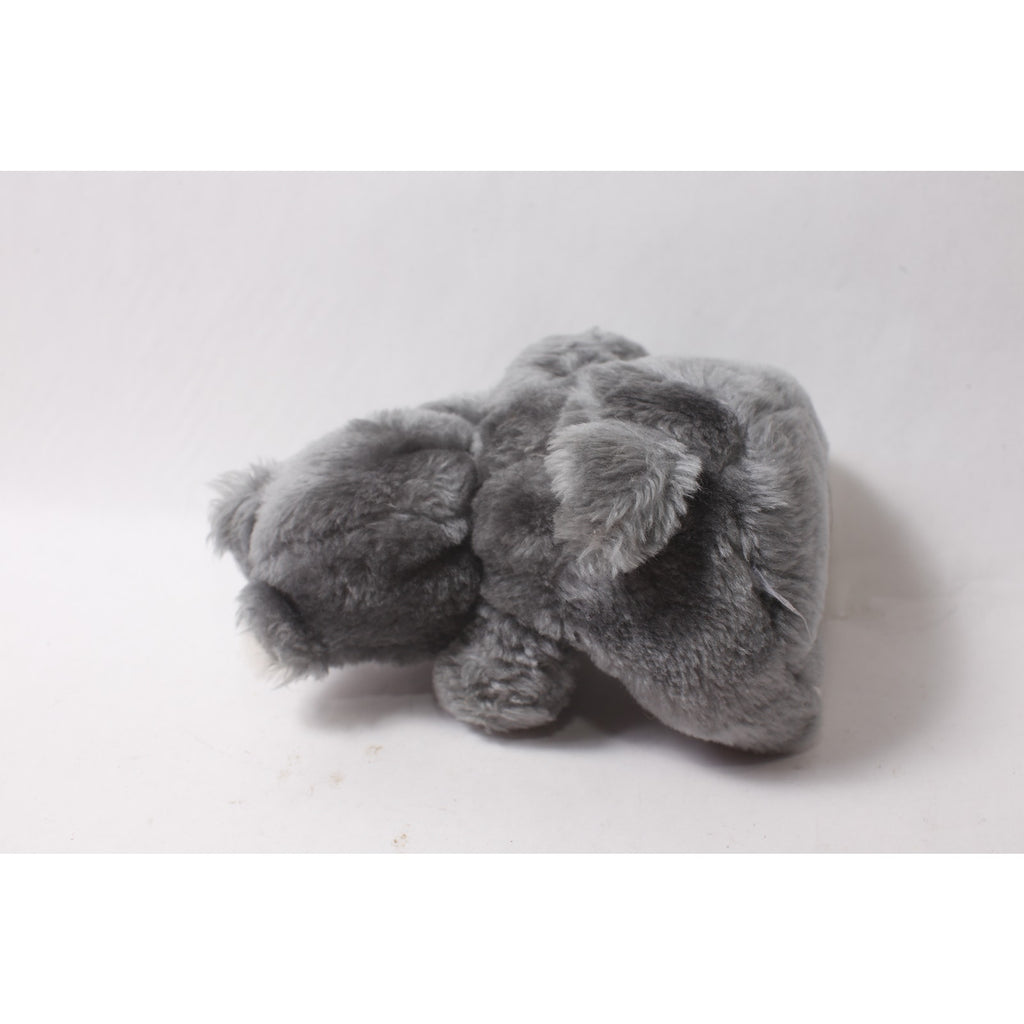 1980s Cute Vintage Plush Hippo Gray Stuffed Animal ~ 260907-WH 1139
