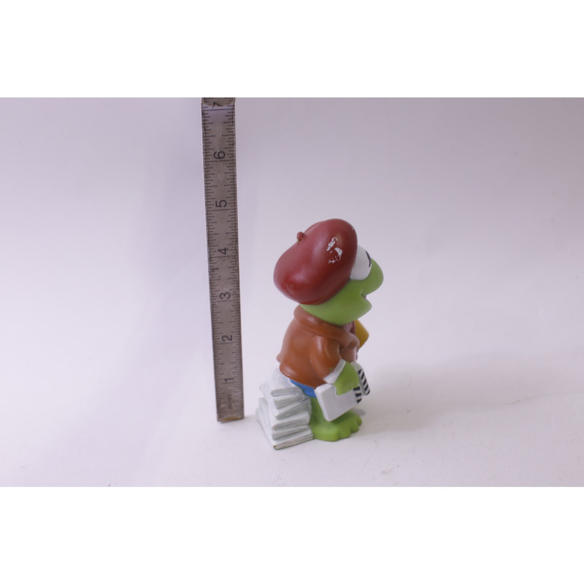 Muppet Babies, Kermit the Frog, Movie Director, PVC Figure, Vintage, Collectible, ~ 250826-WH 518