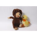 Daking Vintage Small Vintage Plush Teddy Bear and Little Chick ~ 260909-WH 1145