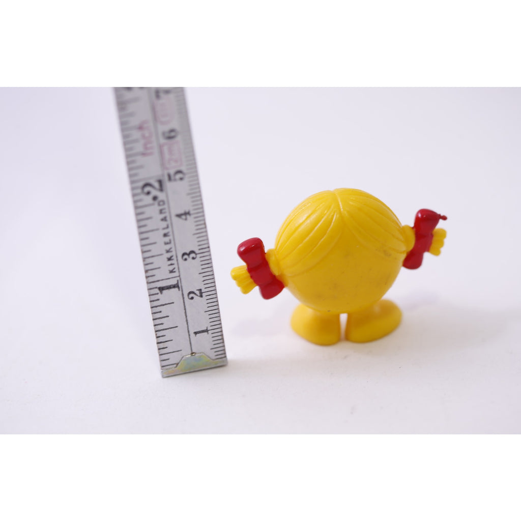 Mr Men and Little Miss, Little Miss Sunshine, PVC Figure, Arby's, Vintage, 2", Small Toy, Collectible, ~ 251107-WH 59