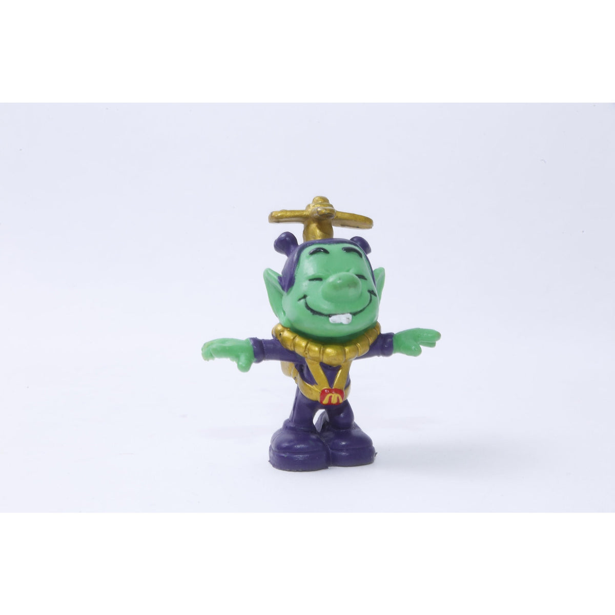 Astrosnicks McDonalds, Happy Meal, Alien With Propeller, 2 1/2", PVC, Figure, Standing, Toy, Vintage, Collectible, ~ 20-01-689