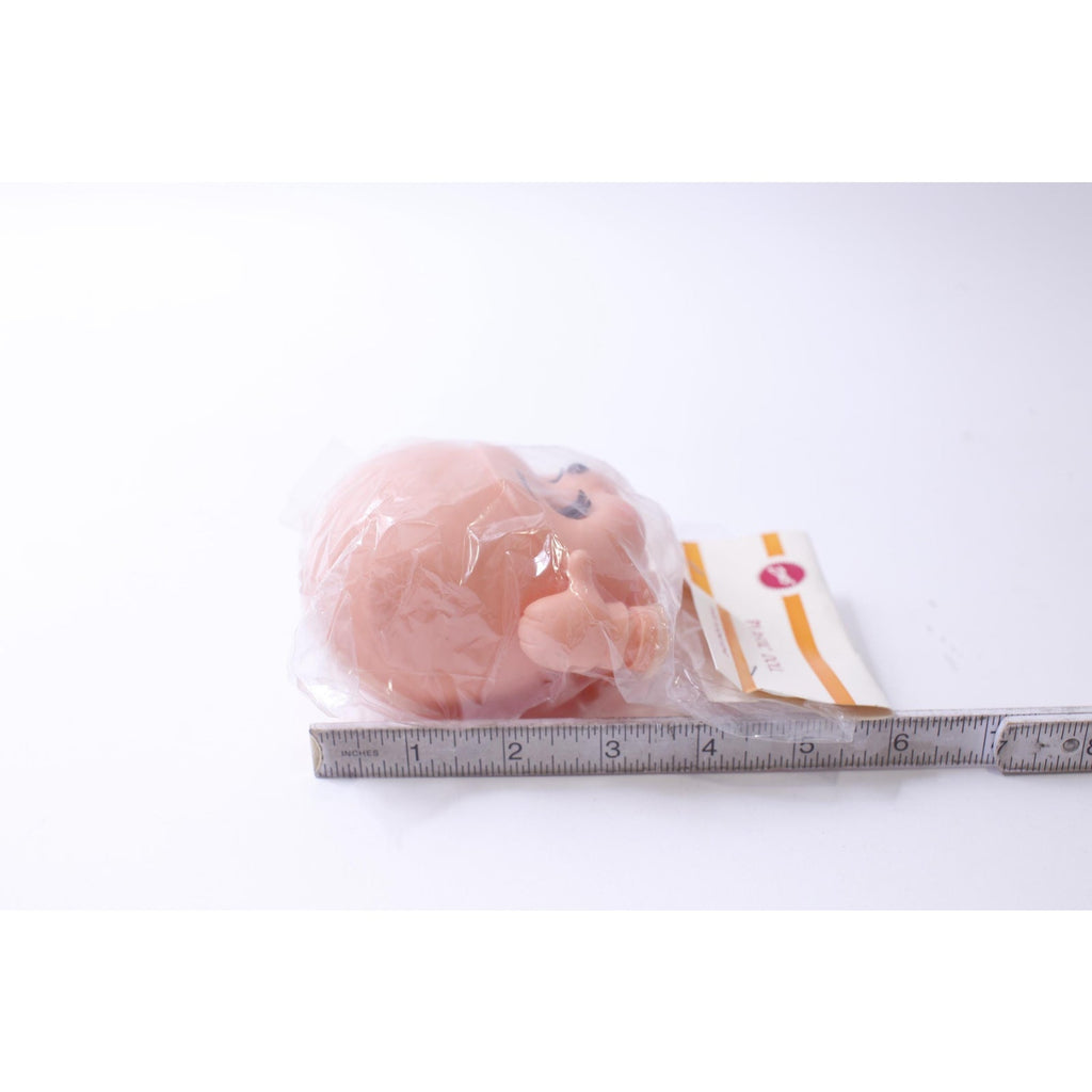 Zims, Doll Head, Moncchichi Plastic Doll Part, Doll Making, Craft Project, ~ 241210-WH M-15-04