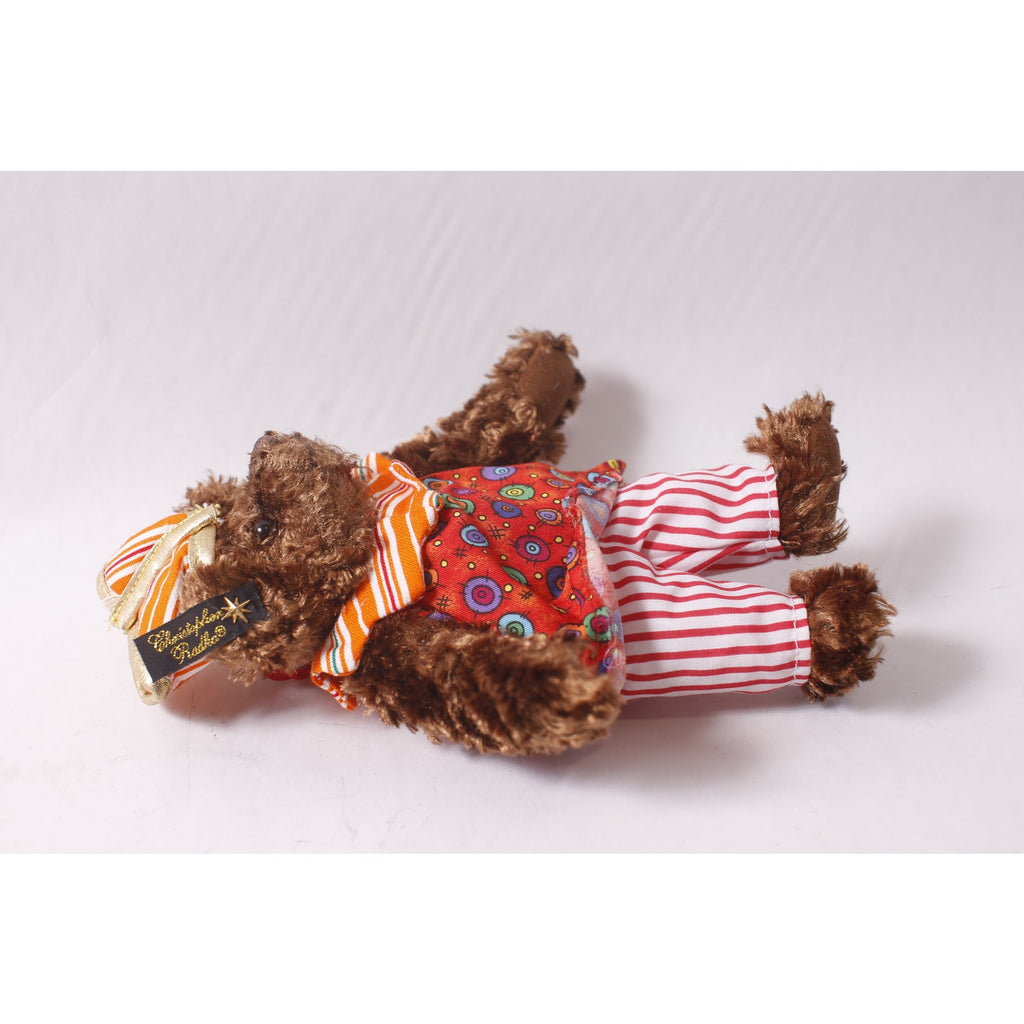 Christopher Radko Teddies Around The World 2002 Nimbeto Plush Toy Ornament ~ 260420-WH 1086