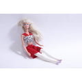 Barbie, Rare Doll with White Legs, Mattel, Red top and Shorts, Long Blonde Hair, Fashion Doll, Vintage, ~ WH-016 352