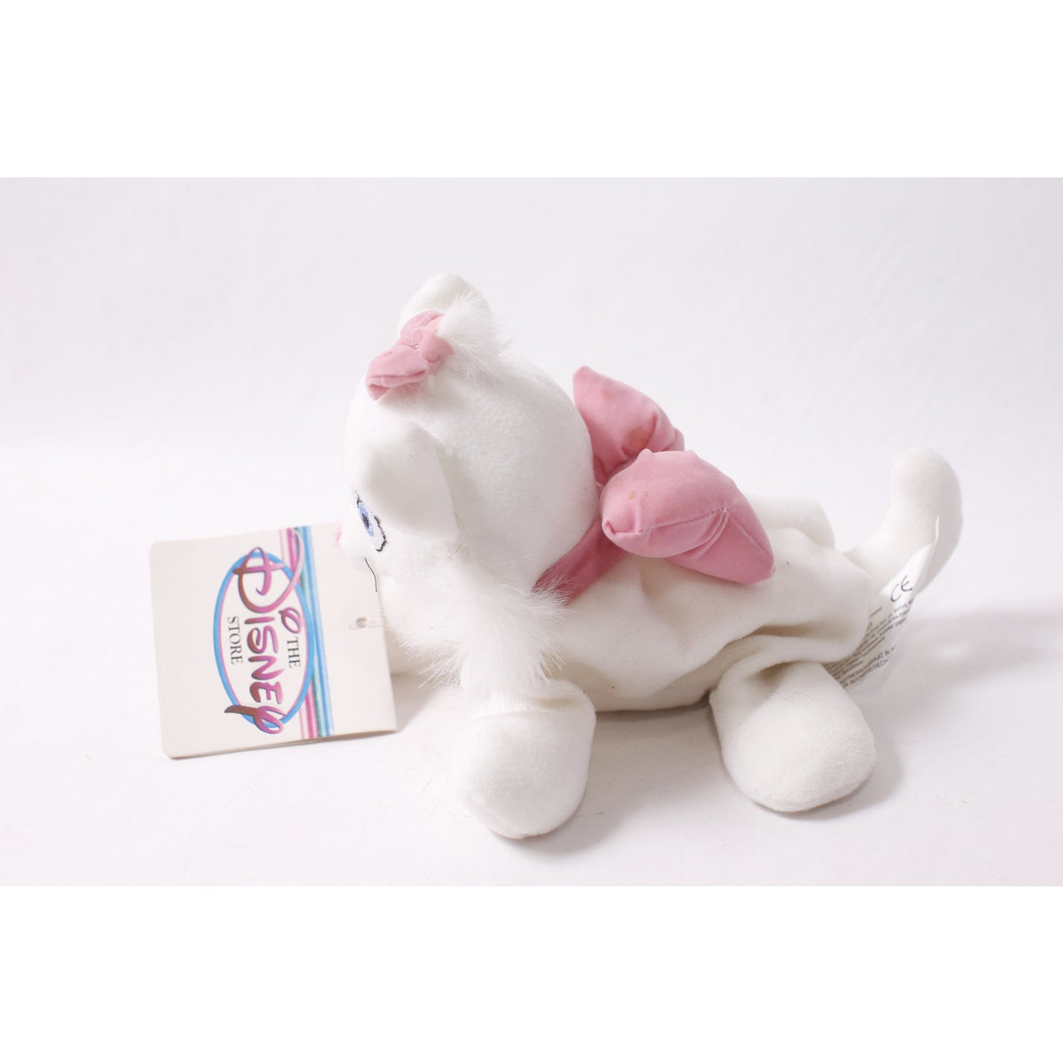 Disney Store Aristocats Marie Plush White Kitten Bean Bag ~ 260425-WH M-01-04