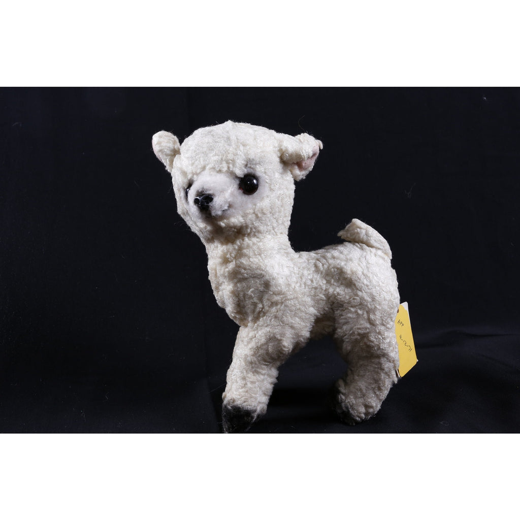 Kamar, Rare, Salesman Sample, White, Lamb, Sheep, 1971, Soft, Plush, Doll, Stuffed Animal, Vintage, ~ 280
