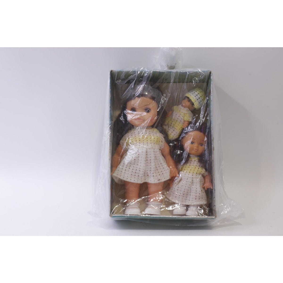 Uneeda, 1960s Wee Three, Big and Little Sisters, Doll Set, Dressed, Style No 71160K, Vintage, Collectible, ~ 241226-WH M-19-10