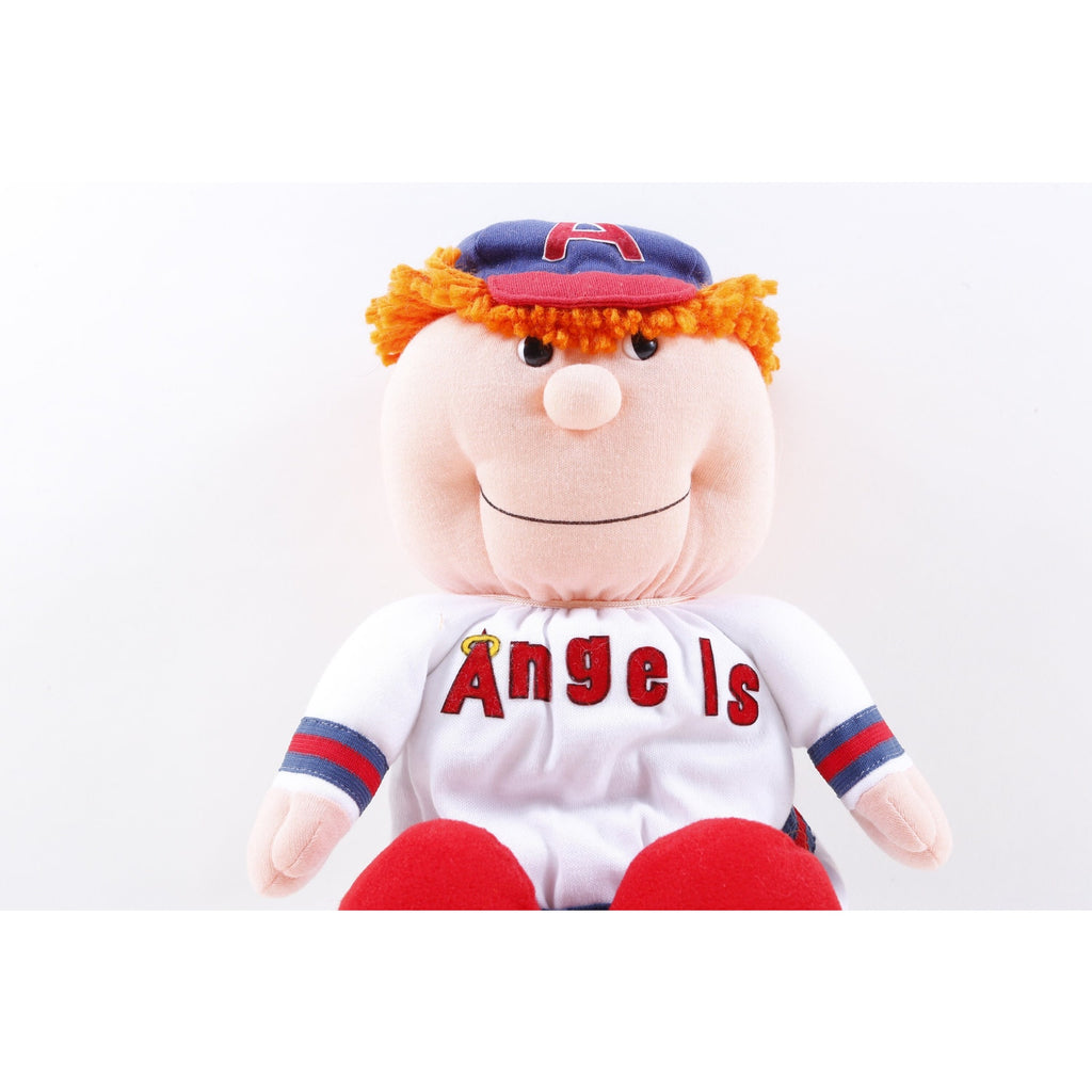 Kamar, Rare, Angeles Angels, Baseball, White Uniform, Soft, Plush, Doll, Vintage ~ 939