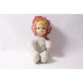 Crying Rubber Face 1950s Gund Musical Toy Pixie Elf with White Soft Plush Body Vintage ~ 260420-WH 1081