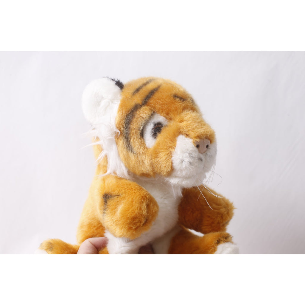 Cute Tiger Plush Hand Puppet Vintage Collectible Storytelling ~ 260507-WH 643