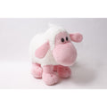 Chrisha Cute White and Pink Plush Lamb by Playful Plush ~ 260907-WH 1139